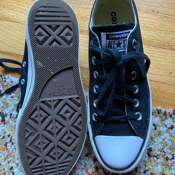 Black and White Platform Converse - Picture 3 of 5
